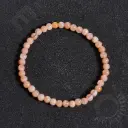 Bracelet Pierre de Lune – Perles naturelles 4mm Taille M – Grossiste minéraux