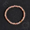 Bracelet Pierre de Lune – Perles naturelles 4mm Taille S – Grossiste minéraux