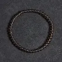 Bracelet Quartz fumé – Perles naturelles 4mm Taille L – Grossiste minéraux