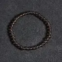 Bracelet Quartz fumé – Perles naturelles 4mm Taille S – Grossiste minéraux