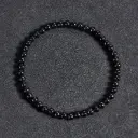 Bracelet Tourmaline noire - Perles naturelles 4mm Taille L – Grossiste minéraux