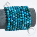 Bracelet Apatite – Perles naturelles 6mm Taille S – Grossiste minéraux