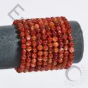 Bracelet Cornaline – Perles naturelles 6mm Taille S – Grossiste minéraux