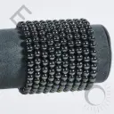 Bracelet Hématite – Perles naturelles 6mm Taille L – Grossiste minéraux