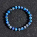 Bracelet Lapis Lazuli – Perles naturelles 6mm Taille S – Grossiste minéraux