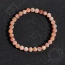 Bracelet Pierre de Lune – Perles naturelles 6mm Taille L – Grossiste minéraux