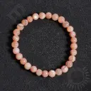 Bracelet Pierre de Lune – Perles naturelles 6mm Taille M – Grossiste minéraux