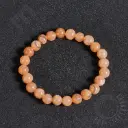 Bracelet Pierre de Soleil – Perles naturelles 6mm Taille S – Grossiste minéraux