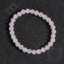 Bracelet Quartz Rose - Perles naturelles 6mm Taille M – Grossiste minéraux