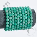Bracelet Amazonite – Perles naturelles 8mm Taille L – Grossiste minéraux