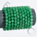 Bracelet Aventurine verte – Perles naturelles 8mm Taille L – Grossiste minéraux