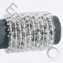 Bracelet Cristal de Roche – Perles naturelles 8mm Taille L - Grossiste minéraux