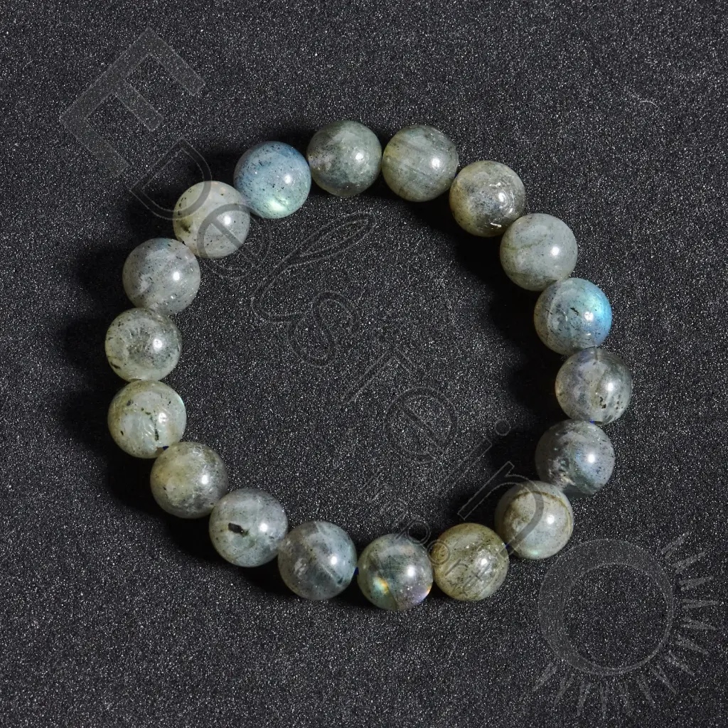 Bracelet Labradorite – Perles naturelles 8mm Taille S – Grossiste minéraux