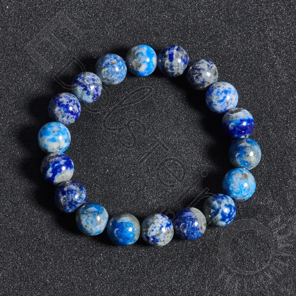 Bracelet Lapis Lazuli – Perles naturelles 8mm Taille S – Grossiste minéraux