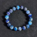 Bracelet Lapis Lazuli – Perles naturelles 8mm Taille S – Grossiste minéraux