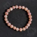 Bracelet Pierre de Lune – Perles naturelles 8mm Taille L – Grossiste minéraux