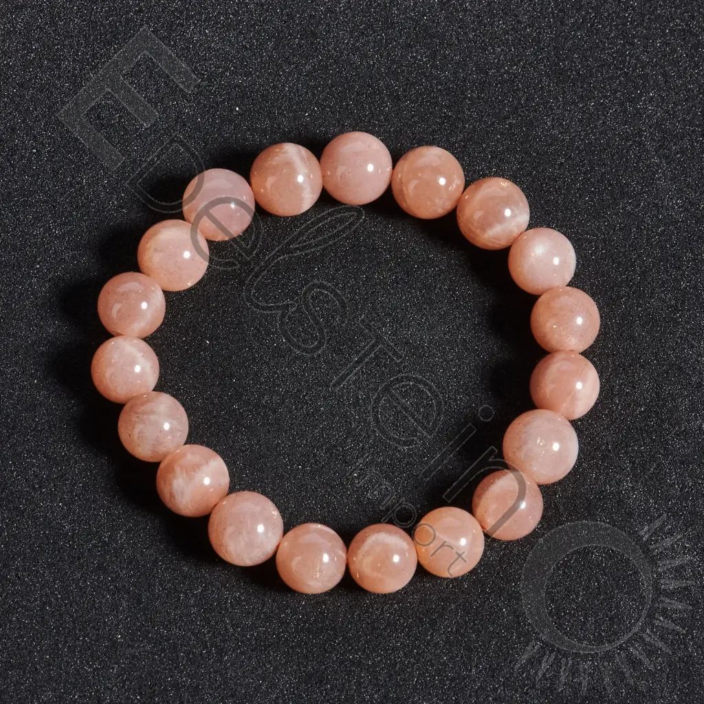 Bracelet Pierre de Lune – Perles naturelles 8mm Taille S – Grossiste minéraux