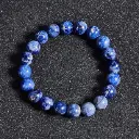 Bracelet Sodalite - Perles naturelles 8mm Taille M – Grossiste minéraux