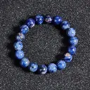 Bracelet Sodalite - Perles naturelles 8mm Taille S – Grossiste minéraux