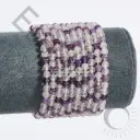 Bracelet Améthyste Quartz Rose Cristal de roche - Perles naturelles 4mm Taille M - Grossiste minéraux