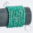 Bracelet Amazonite – Perles naturelles 4mm Taille L – Grossiste minéraux