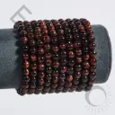 Bracelet Oeil de Taureau – Perles naturelles 8mm Taille M – Grossiste minéraux