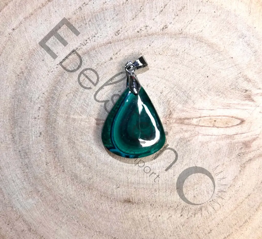 Pendentif en Malachite – Pierres naturelles Taille S – Grossiste minéraux