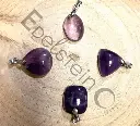 Pendentif en Améthyste – Pierres naturelles Taille S – Grossiste minéraux