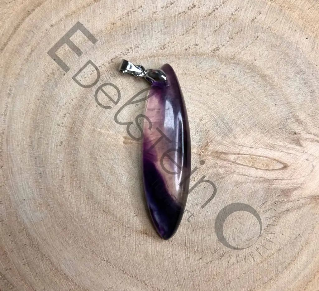 Pendentif en Fluorite – Pierres naturelles taille L – Grossiste minéraux
