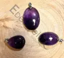 Pendentif Améthyste – Pierres naturelles Taille L – Grossiste minéraux