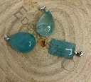 Pendentif Aigue-Marine – Pierres naturelles Taille L – Grossiste minéraux