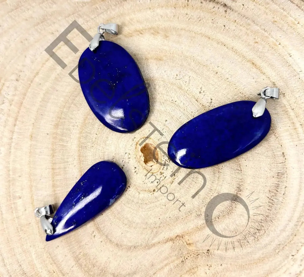 [PEN-LAPL-TL] Pendentif Lapis Lazuli – Pierres naturelles Taille L – Grossiste minéraux