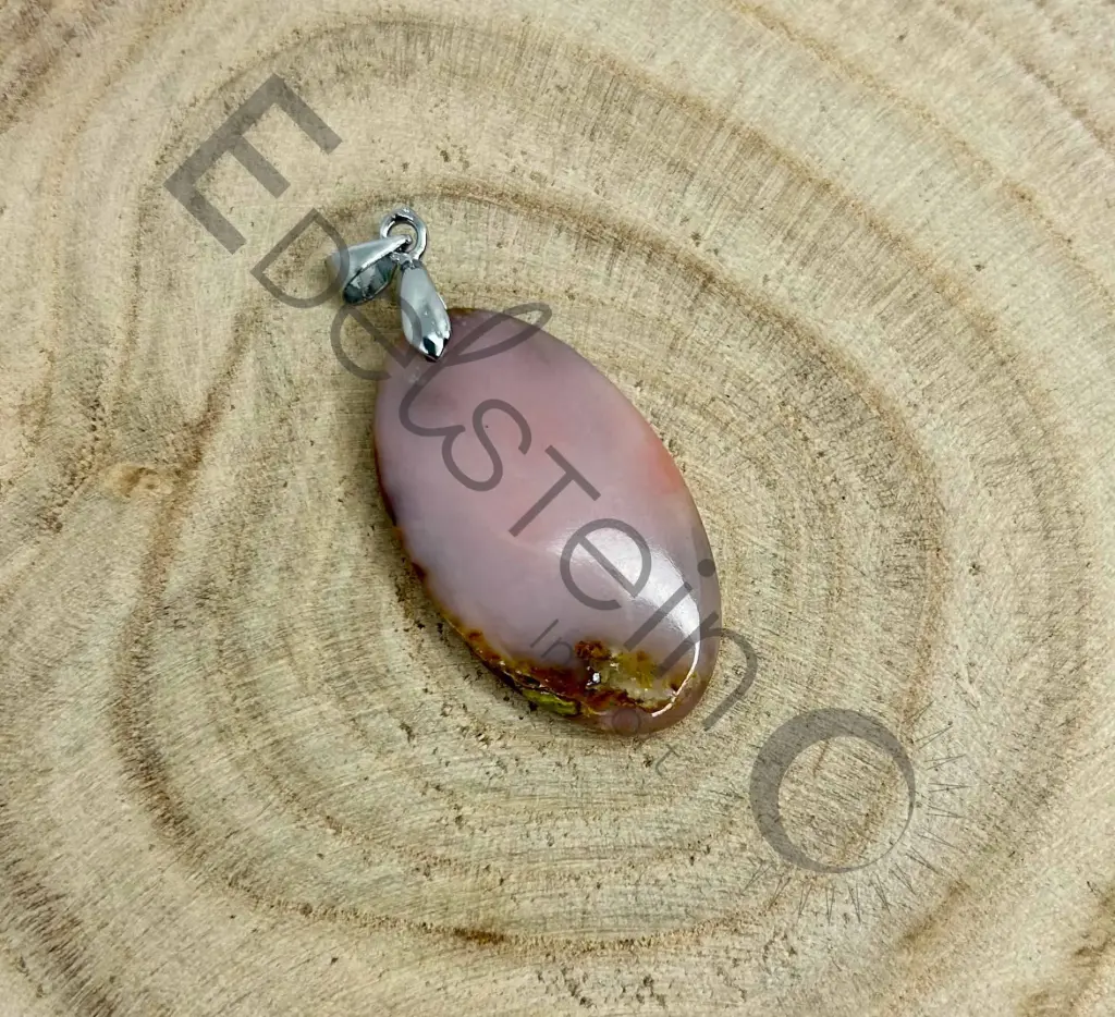 Pendentif Opale rose - Pierres naturelles Taille M – Grossiste minéraux