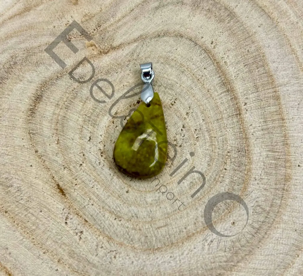 Pendentif Opale verte - Pierres naturelles Taille S – Grossiste minéraux