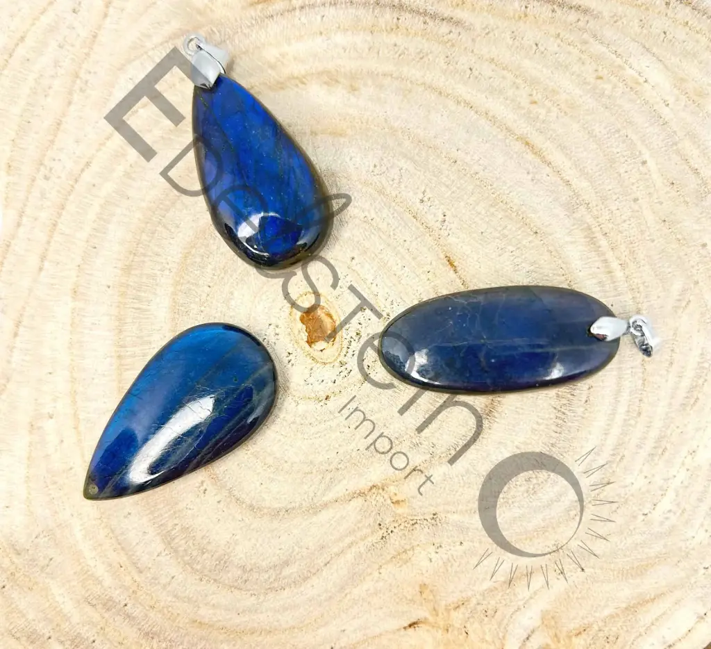 Pendentif Labradorite – Pierres naturelles taille L – Grossiste minéraux