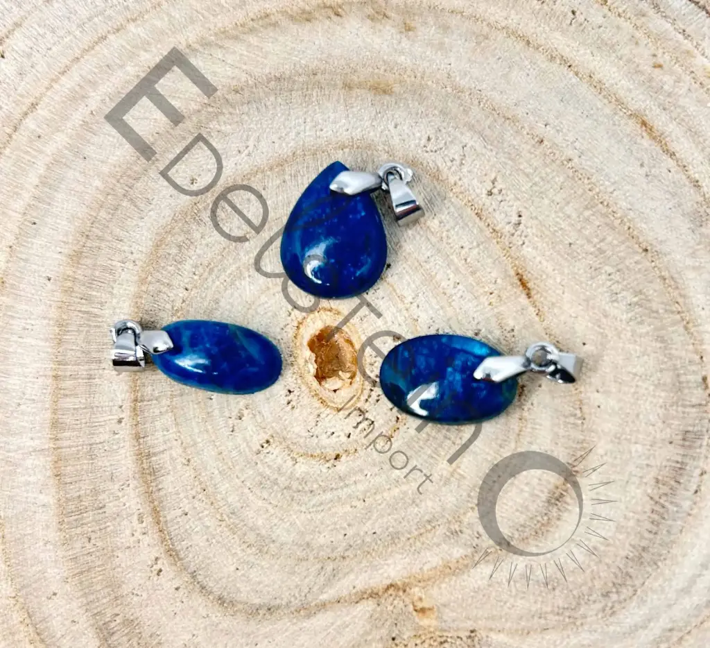 Pendentif Apatite – Pierres naturelles Taille S – Grossiste minéraux