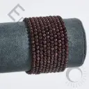 Bracelet Grenat Almadin – Perles naturelles 4mm Taille S – Grossiste minéraux