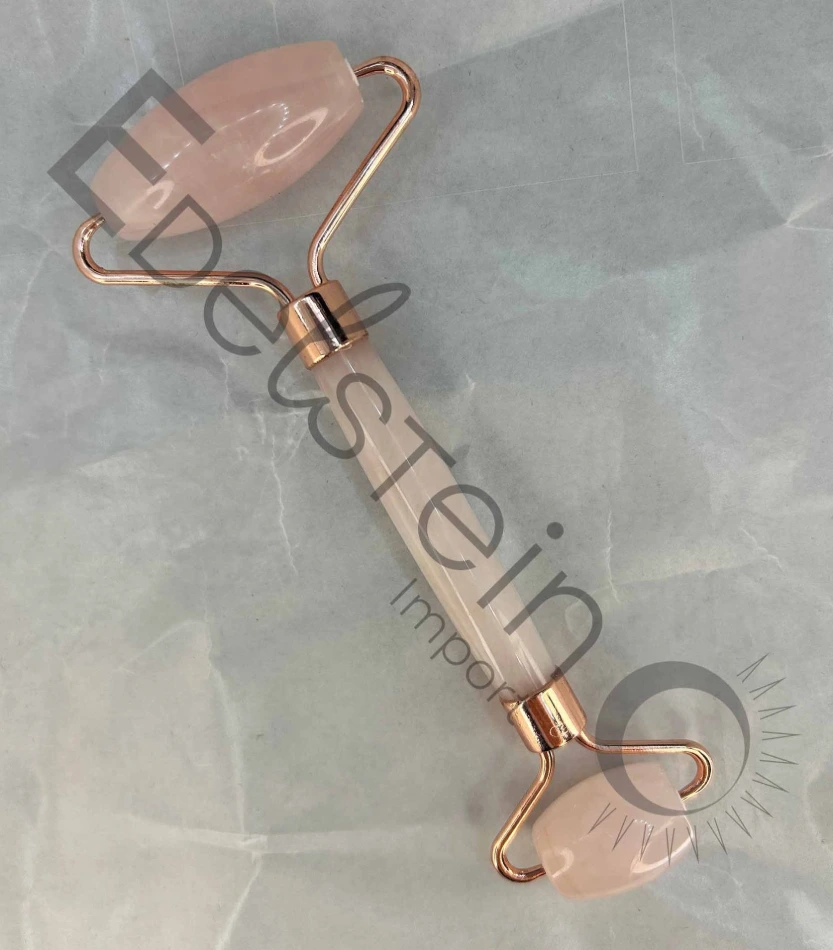 Rouleau de massage Quartz Rose - Pierres naturelles – Grossiste minéraux