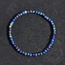 Bracelet Lapis Lazuli – Perles naturelles 4mm Taille L – Grossiste minéraux