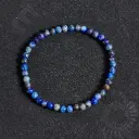Bracelet Lapis Lazuli – Perles naturelles 4mm Taille S – Grossiste minéraux