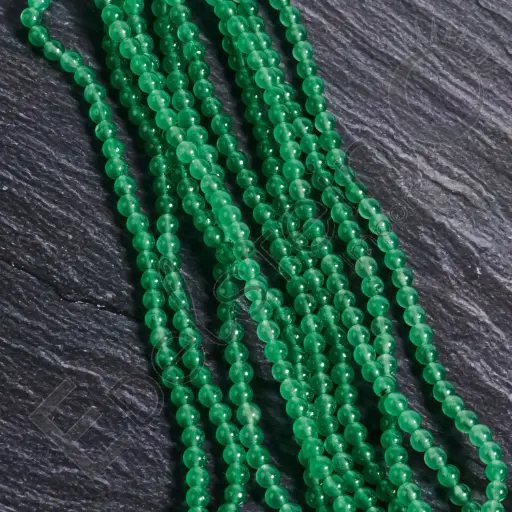 [FPE-AVE06] Fil de perles Aventurine verte – Perles naturelles 6mm – Grossiste minéraux