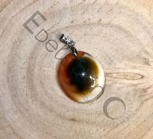 [PEN-ODSL-M] Pendentif en Oeil de Sainte Lucie – Pierres naturelles Taille M – Grossiste minéraux