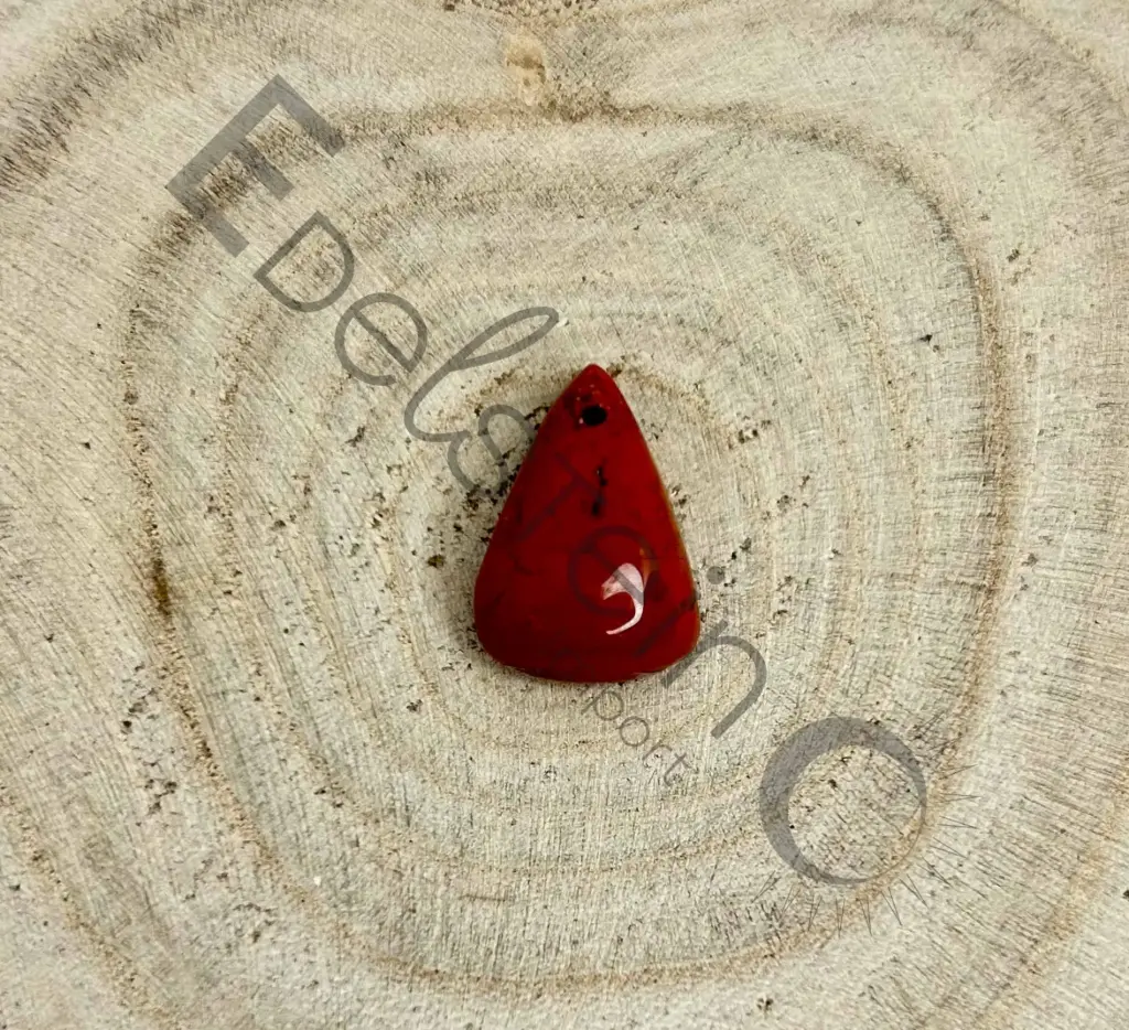 [PEN-JASPR-TS] Pendentif en Jaspe Rouge – Pierres naturelles taille S – Grossiste minéraux
